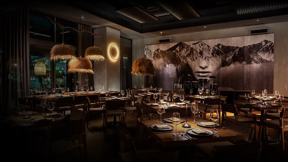 RosaNegra Miami, vista real del venue
